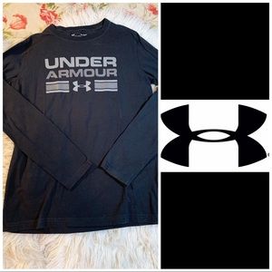 Under armour black long sleeve tee